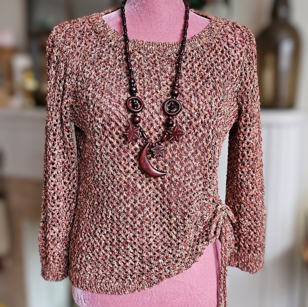 Ruby Rd. Knit Sweater. Size Medium. - Picture 8 of 11